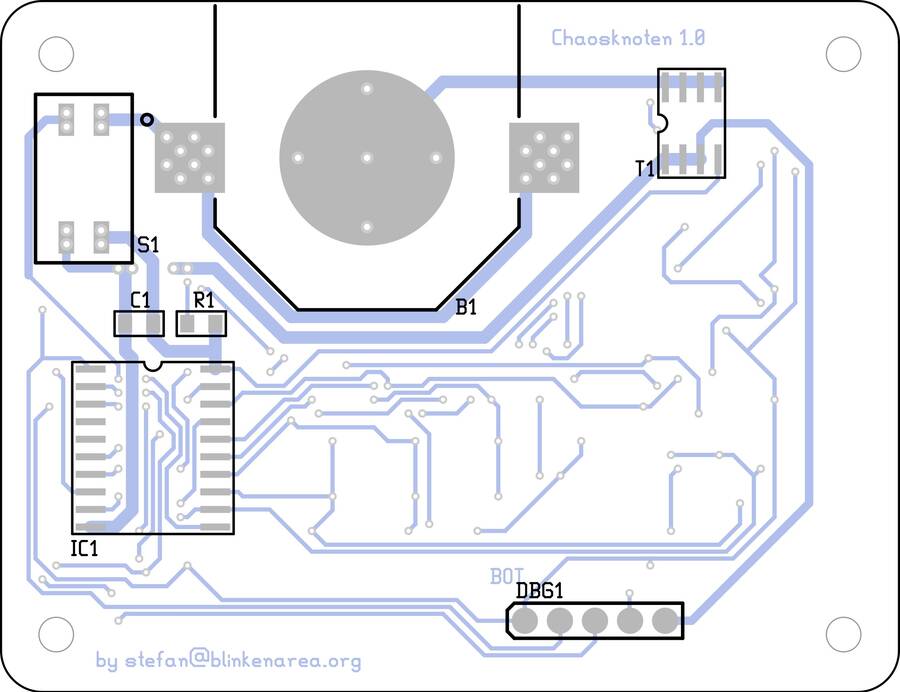 CCC Chaosknoten PCB (back)