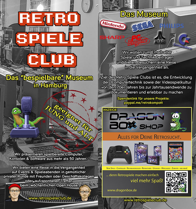 © Retro Spiele Museum Flyer