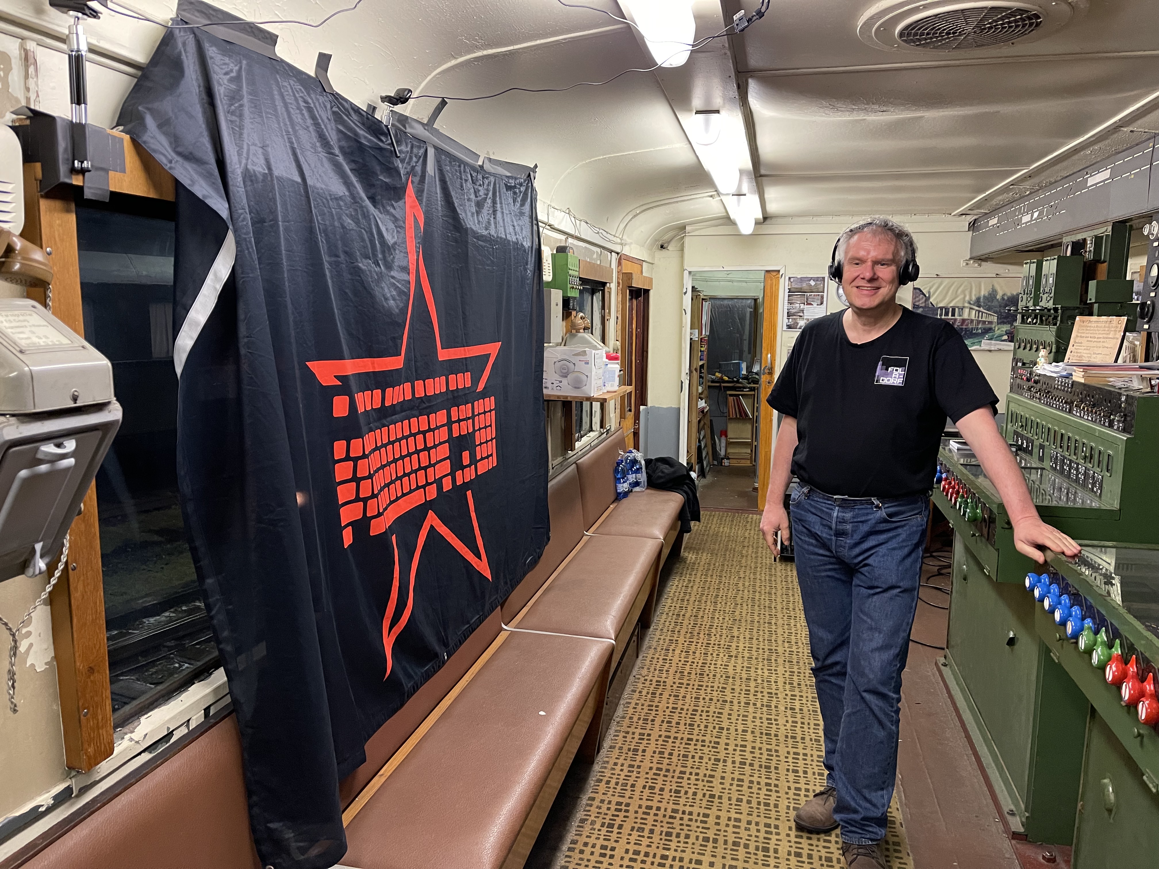 © Verein Verkehrsamateure und Museumsbahn e. V. Das Stellwerk während der Remote Stellwerk Experience